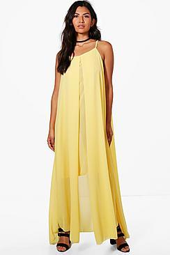 Boohoo Catherine Swing Maxi Dress