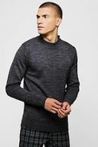 Boohoo Grown On Neck Knitted Jumper