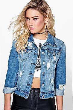 Boohoo Western Denim Jacket