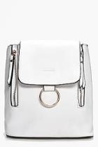 Boohoo Diana Loop Ring Detail Rucksack