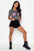 Boohoo Oversized Panther Band T-shirt