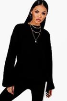 Boohoo Lola Oversized Balloon Sleeve Jumper