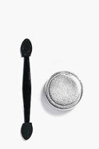 Boohoo Silver Chrome Effect Nail Powder