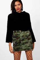 Boohoo Kelly Hooded Oversized Boxy Jumper