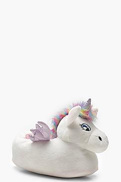 Boohoo 3d Unicorn Slippers