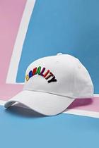 Boohoo Pride Cap With 3d Equality Embroidery