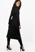 Boohoo Olivia Lace Up Back Jacket
