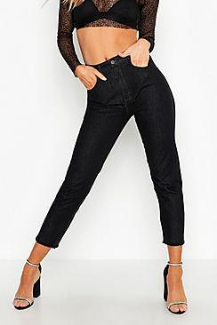 Boohoo Mid Rise Mom Jean