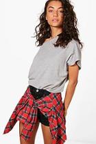 Boohoo Tall Charlie Boxy T-shirt