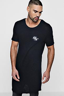 Boohoo Man Knitted Super Longline T-shirt