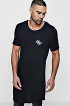 Boohoo Man Knitted Super Longline T-shirt