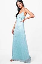 Boohoo Francesca Ditsy Print Maxi Dress