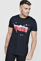 Boohoo Christmas Man Snowflake T-shirt