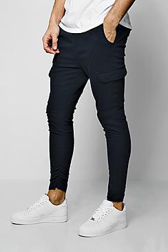 Boohoo Skinny Fit Cargo Trouser