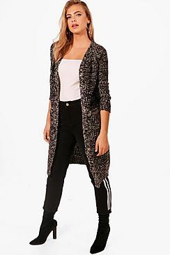 Boohoo Oversized Marl Cardigan