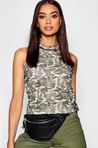 Boohoo Camo Print Vest