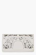 Boohoo Molly Deco Lazercut Clutch Bag