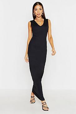 Boohoo V Front Maxi Dress