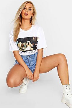 Boohoo Plus Friends Rach Wedding Day Licensed T-shirt