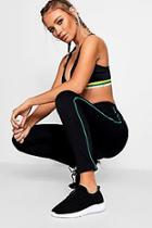 Boohoo Jade Fit Panel Running High Waist Legging