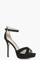 Boohoo Evelyn Cross Front Platform
