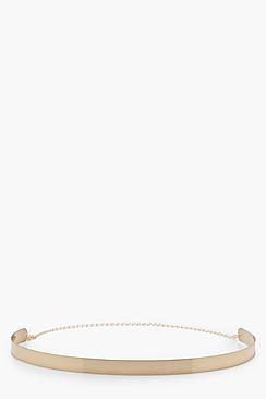 Boohoo Alexandra All Metal Waist Belt