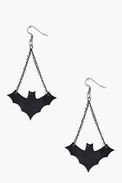 Boohoo Ellie Bat Drop Earrings