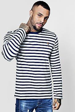 Boohoo Long Sleeve T-shirt With Parrot Embroidery