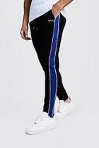 Boohoo Side Panel Man Branded Jogger