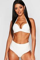 Boohoo Mix & Match Push Up Underwired Moulded Top