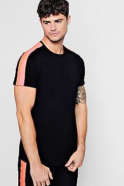 Boohoo Neon Tape T-shirt