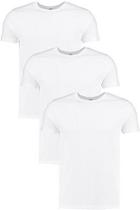 Boohoo 3 Pack Crew Neck T Shirts In Slim Fit