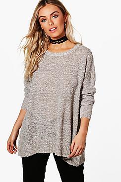 Boohoo Brooke Crew Neck Jumper