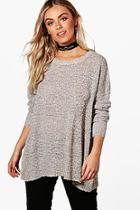 Boohoo Brooke Crew Neck Jumper