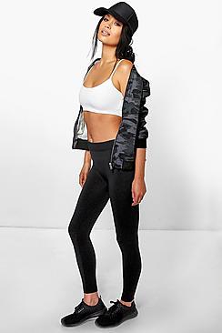 Boohoo Adaira Basic Fleece Lined High Waist Leggings