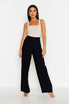 Boohoo Linen Look Relaxed Trouser