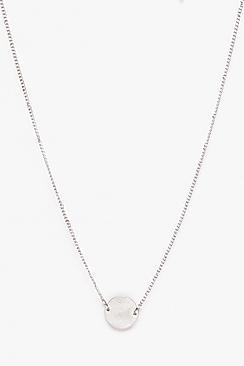 Boohoo Disc Pendant Necklace