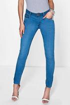Boohoo Sally 5 Pocket High Rise Supersoft Skinny Jeans