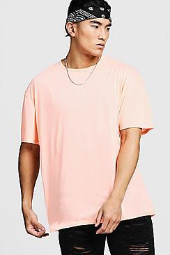 Boohoo Washed Neon Oversized T-shirt