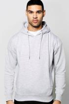 Boohoo Over The Head Hoodie Grey