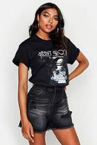 Boohoo Tall Heavy Rock Band T-shirt