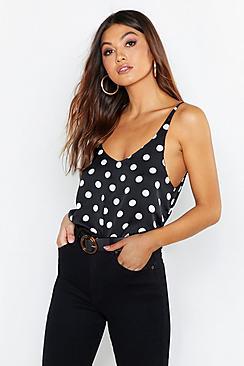 Boohoo Spot Print Cami