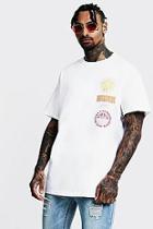 Boohoo Ombre Print Oversized T-shirt