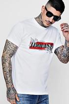 Boohoo Idolise Front Print T-shirt