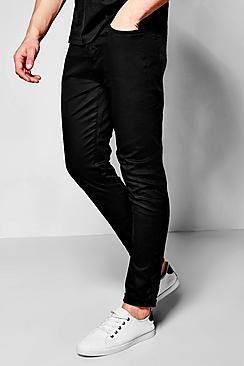 Boohoo Skinny Stretch Chino Trouser