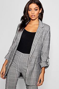 Boohoo Check Blazer