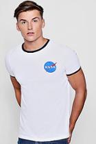 Boohoo Nasa Ringer T-shirt