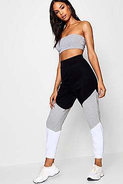 Boohoo Ria Colour Block Sweat Jogger