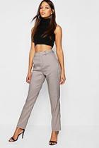 Boohoo Checked Tailored Trousers
