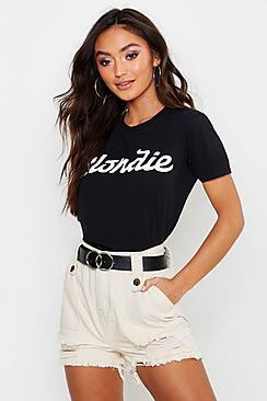 Boohoo Petite Blondie Licensed T-shirt